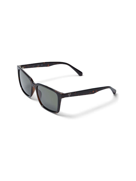 Guess Men's Sunglasses with Black Plastic Frame and Black Lens GF5097 52N