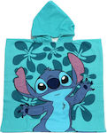 Disney Kinder Strandponcho Türkis