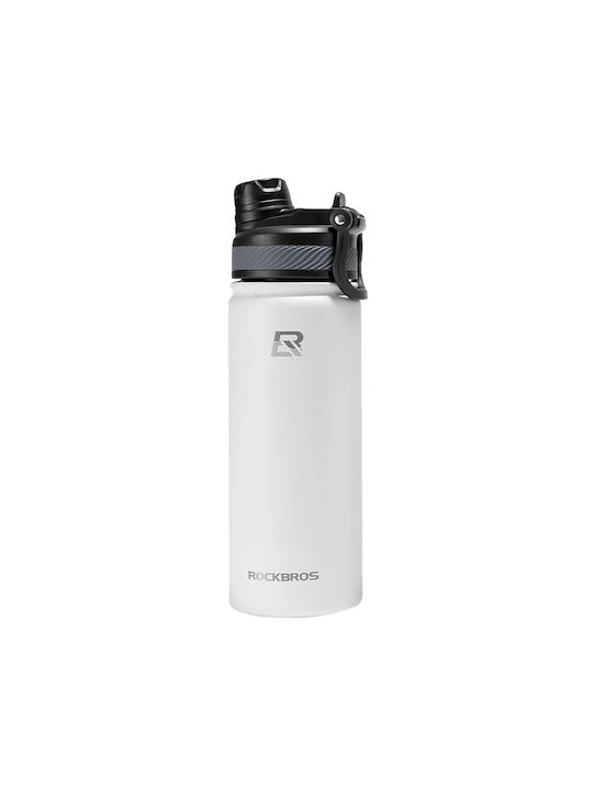 Rockbros Sticla de apa Pentru bicicleta 530ml Alb
