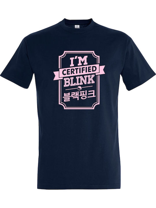 kirikoko Kids Top Navy Blue Blackpink Certified...