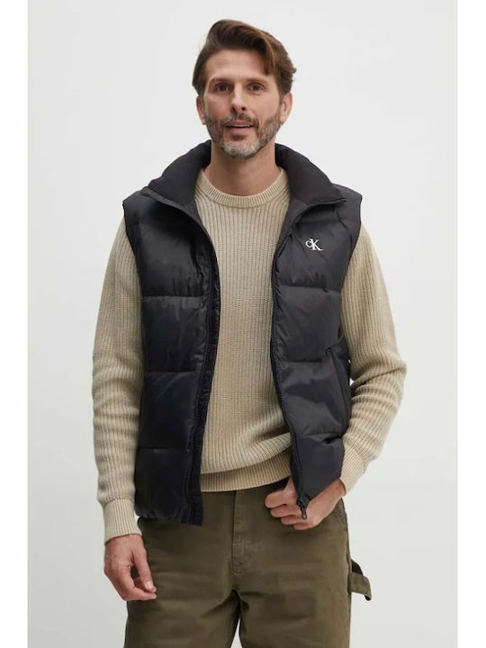 Calvin Klein Αμάνικο Μπουφάν Μαύρο