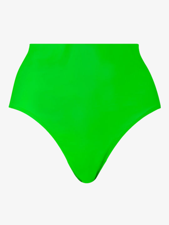 Puma Bikini Slip Ψηλόμεσο Fluo Green
