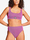 Bikini Slip Hohe Taille Pink/black