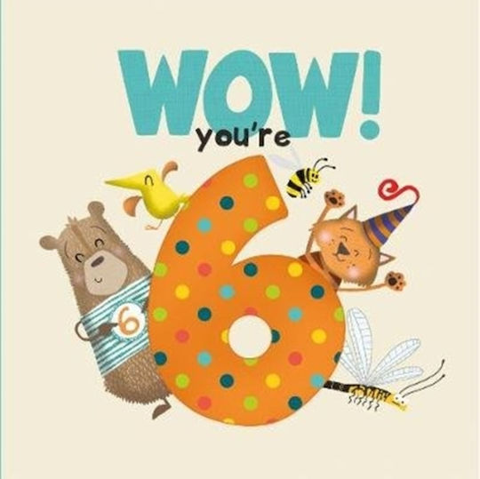 Wow! You're Six Birthday Book Wow! You're Six Birthday Book