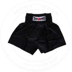 Thai Smai Ανδρικό Σορτσάκι Kick/Thai Boxing Μαύρο
