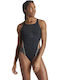 3-Stripes Activewear Badeanzug Schwarz