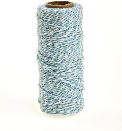 Nuova Vita Lace Cotton Light Blue 1mm x 50m