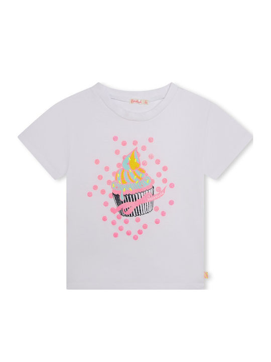 Kids Top Short-sleeved White