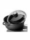 Risoli Blackplus Deep Pot made of Cast Aluminum 3.5lt / 24cm