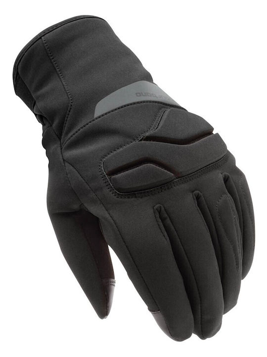 Tucano Urbano Зимни Мъжки Мотоциклетни ръкавици Softshell Водоустойчиви Черен