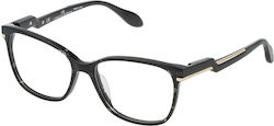 Carolina Herrera Femei Plastic Rame Ochelari Negru VHN 592M 09NW