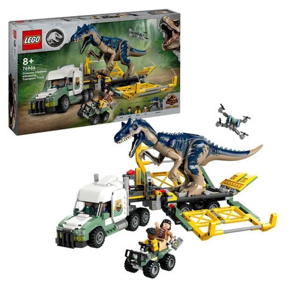 Lego Jurassic World Allosaurus Transport Truck 8 588 76966 Skroutz.gr