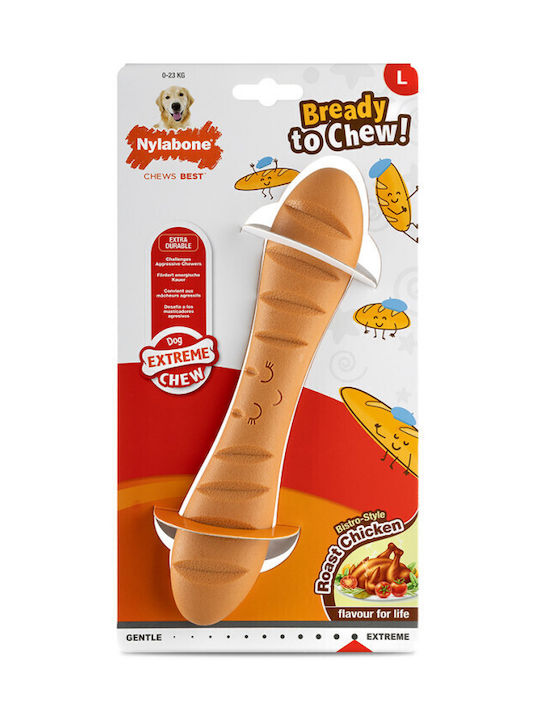 Nylabone Spielzeug Hund mit Geschmack Huhn