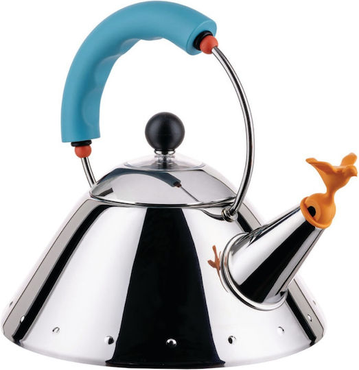 Alessi Rostfreier Stahl Teekanne 1000ml