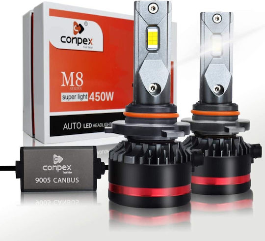 Conpex Λάμπες Αυτοκινήτου HB3 / H1 Canbus LED 6500K Ψυχρό Λευκό 24V 90W 2τμχ
