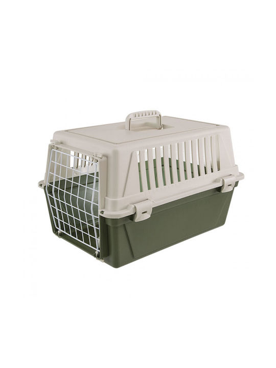 Ferplast Carrier Atlas 10 EL Cat Carrier Cage 48x32.5x29cm Green