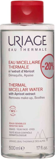Uriage Thermal Micellar Water Makeup Remover Face 500ml