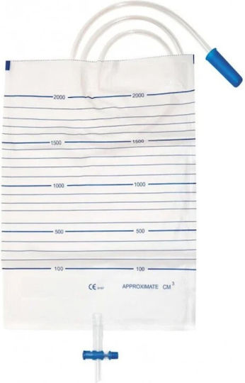 Alfa Care Colector de urină de pat cu Canulă 2000ml 1buc