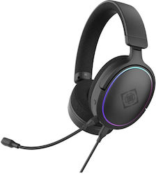 Deltaco DH430 Over Ear Gaming Headset with Connection USB