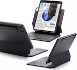ESR Klappdeckel Synthetisches Leder mit Tastatur Schwarz iPad Pro 13 2024
