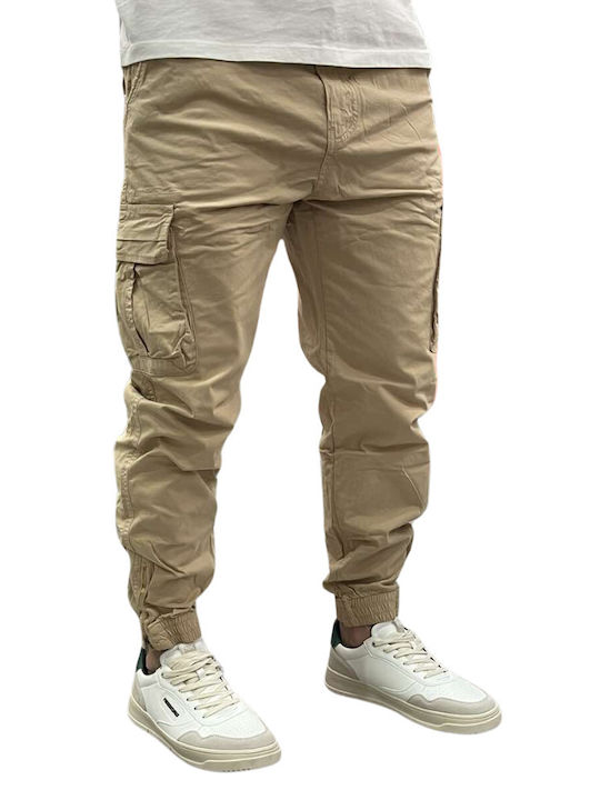 Cargo Trousers Beige