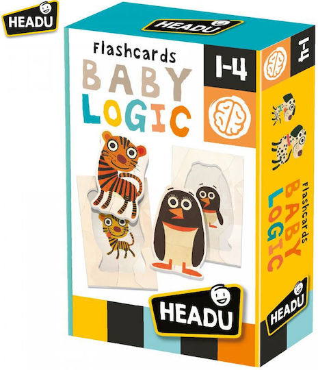 Επιτραπέζιο Παιχνίδι Flash Cards - Baby Logic για 1 Παίκτη 2+ Ετών (EN) Headu
