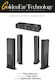 GoldenEar Set de difuzoare Home Cinema 5.1 Triton One.R 1800W Negru