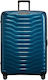 Samsonite Proxis Βαλίτσα Ταξιδιού Petrol Blue με 4 Ρόδες