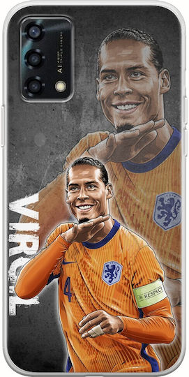 Euro 2024 Virgil Van Dijk Oppo A94 5g Flexible Tpu Διάφανη Σιλικόνη