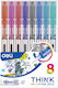 Deli Deli Rollerball Stifte Set 8 Stück