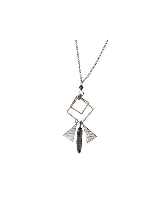 Potre Necklace from Silver Black