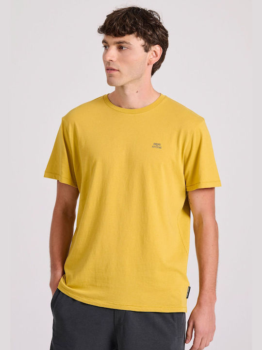 Garage Fifty5 Men's Short Sleeve T-shirt Yellow