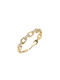 Sof.Istico Damen Ring mit Zirkonia aus Gold 14K