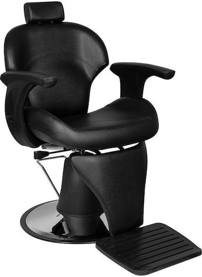 Barber Equipment Καρέκλα Barbier Schwarz mit verstellbarer Höhe