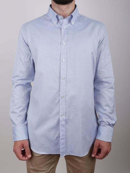 Xacus Cotton Shirt Light Blue