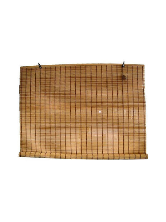 HomeMarkt Beschattungsrollo Bamboo in Beige Farbe L150xH180cm