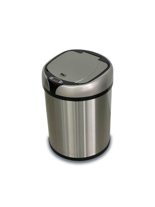 Green City International Waste Bin Waste made of Stainless Steel with Photocell 8lt 1pcs