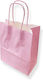 Papier Tasche für Geschenke Rosa 25x19cm.