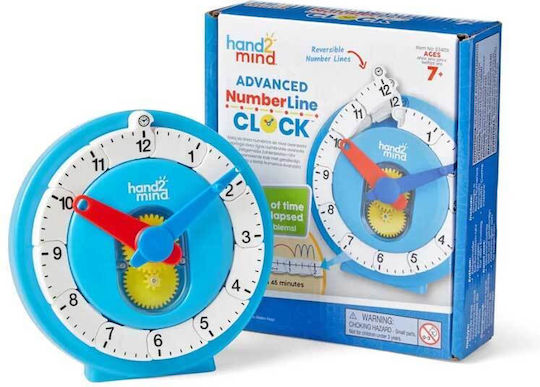 Learning Resources Образователна Игра за Научаване на Часа от Дърво за 7+ години Години