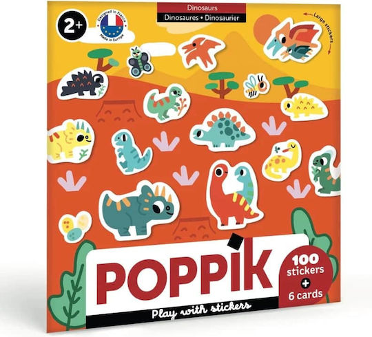 Poppik Autocolantele Mele - Dinozauri