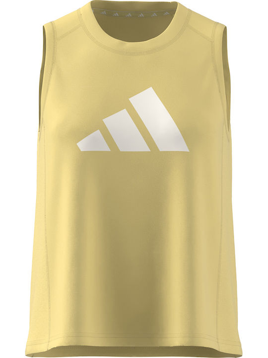 adidas Train Essentials Big Дамска Блуза Жълта