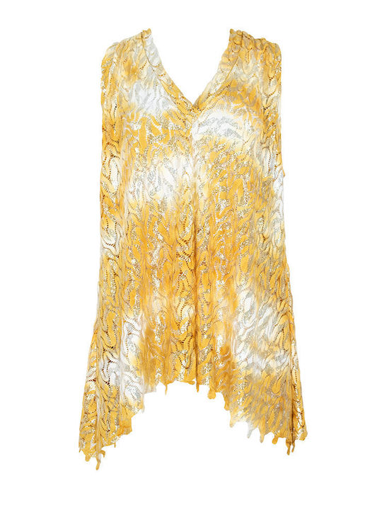 C-Throu Pullover Gold