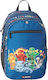 Lego Extended School Bag Backpack Junior High-High School in Blue color