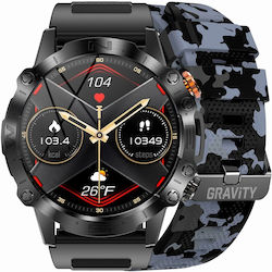 Gravity GT20 46mm Black / Black Camo