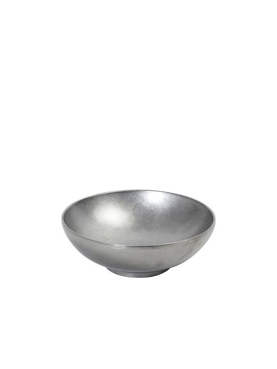 Espiel Snow Farfurie adâncă Inox Gri cu Diametru 20cm