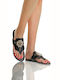 Sandale Casual Damă Negre