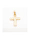 Kosmima Shop Herren Gold Kreuz 14K