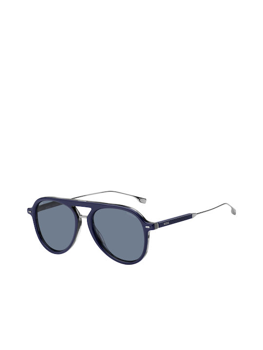 Hugo Boss Sonnenbrillen mit Marineblau Rahmen und Blau Polarisiert Linse BOSS 1356SNLBY