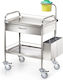 DM Construction Τροχήλατο Τραπεζάκι Nursing W70xD50xH95cm D-31-1