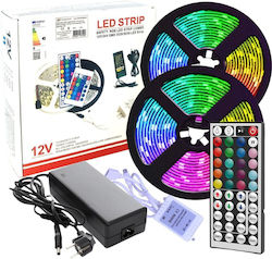 Ταινία LED 220V RGB 2x5m Ταινία LED 220V RGB 2x5m